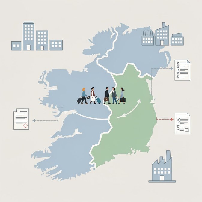Data Suggests 90 % of Ireland’s Asylum Seekers Enter via Northern Ireland Land Route