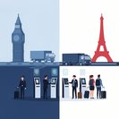 Francia y Reino Unido despliegan personal adicional en fronteras para evitar colas en EES durante el verano