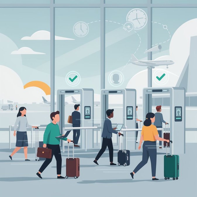 Las puertas inteligentes con IA de Dubái reducen el tiempo de control migratorio a 3,4 segundos