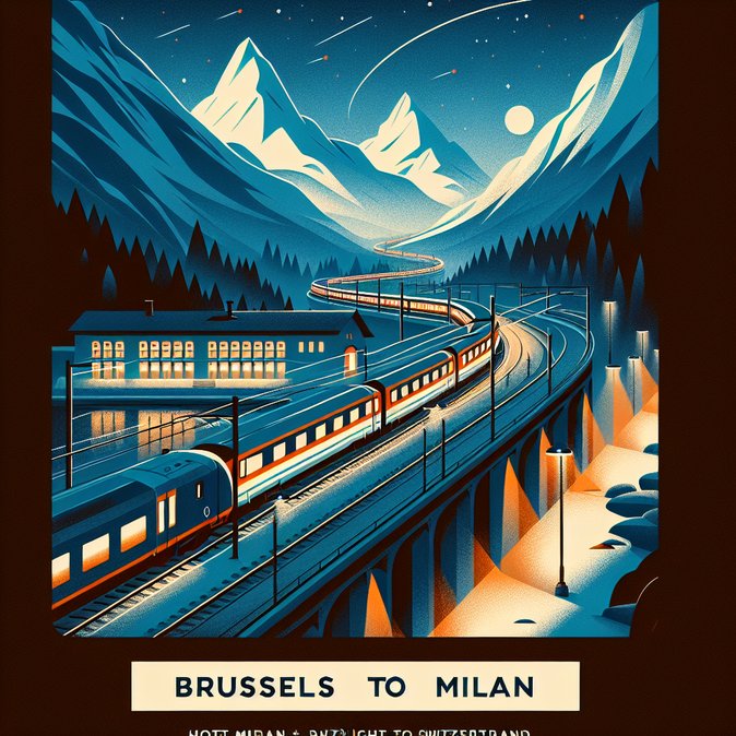 European Sleeper reroutes Brussels–Milan night train via Gotthard, tickets open mid-March