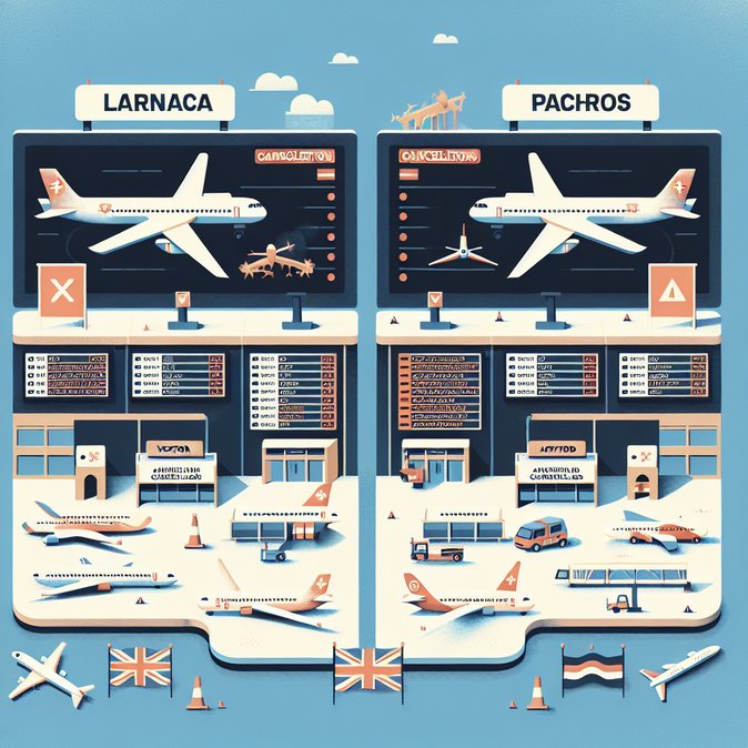 Forty-four flights scrapped in a day as Middle East tensions ripple through Cyprus aviation