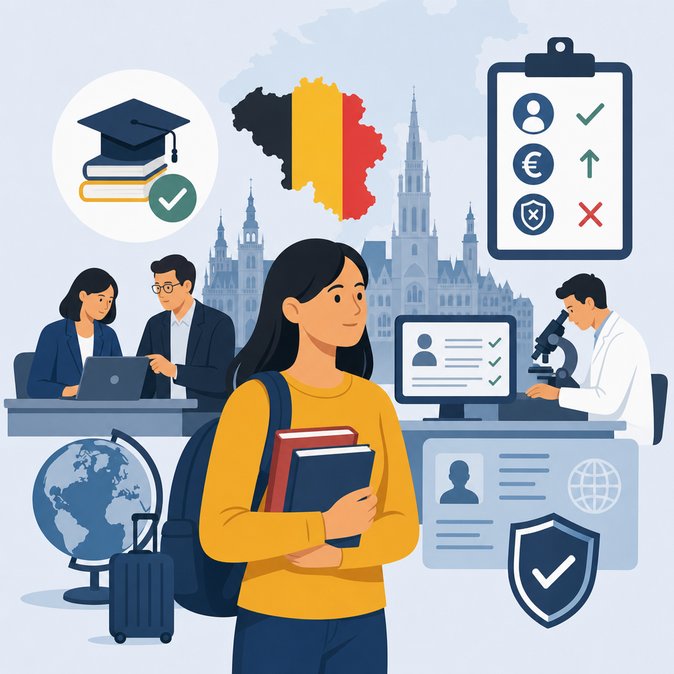 Belgium Tightens Visa Rules for Non-EU Students, Linking Residence to Academic Progress
