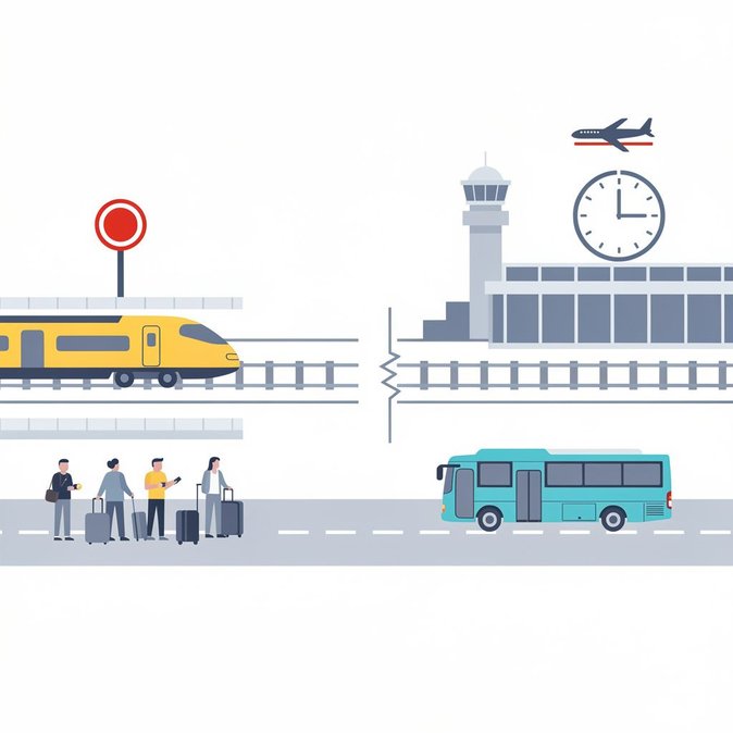 Service de bus de remplacement pour le Leonardo Express suite à une panne sur la liaison ferroviaire vers l’aéroport de Rome-Fiumicino
