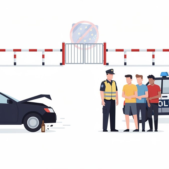 Polish SG deports 19-year-old repeat offender after drink-drive crash; six-year re-entry bar imposed