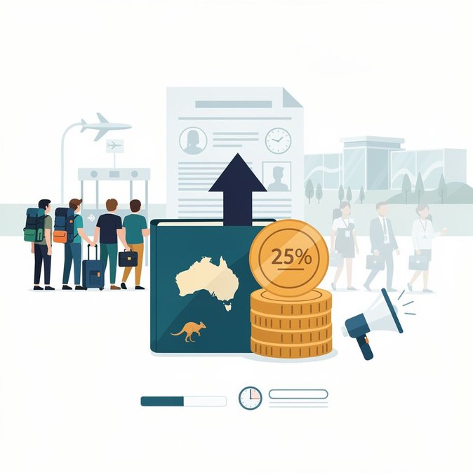 Tourism industry warns visitor visa fee hikes could price Australia out of the market
