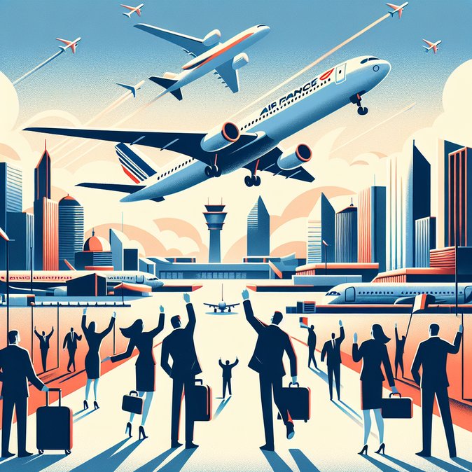 Air France operates 91 % of flights on 1 November as strike loses steam