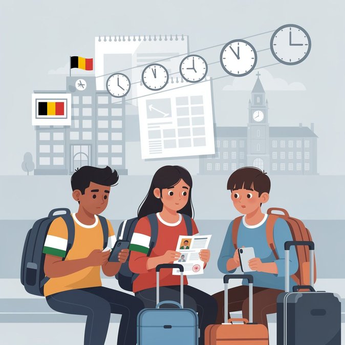 Belgian Student-Visa Applicants Report 40-Day Processing Benchmark