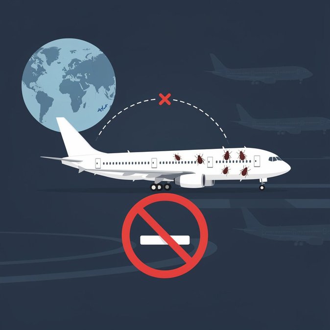 Alarma por chinches obliga a Qantas a cancelar vuelo directo Roma-Perth, afectando su red de vuelos de larga distancia