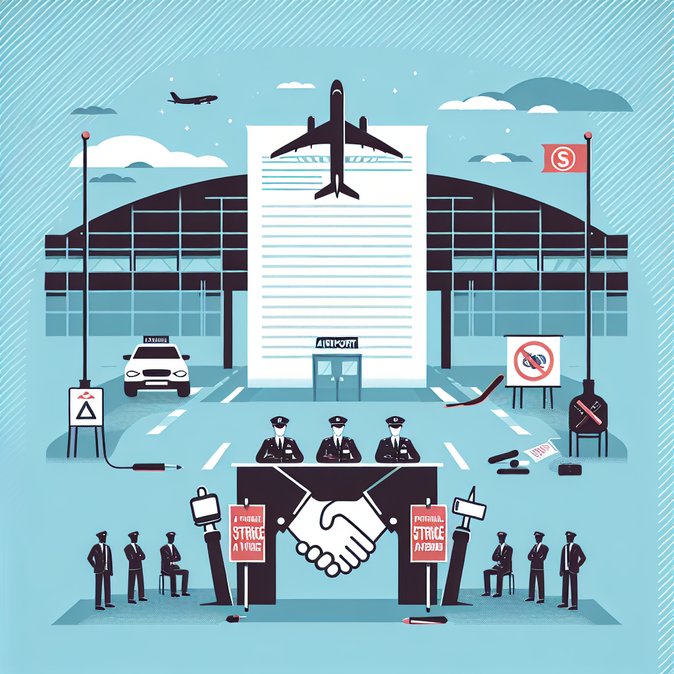Réunion Airport Strike Averted After Last-Minute Pay Deal
