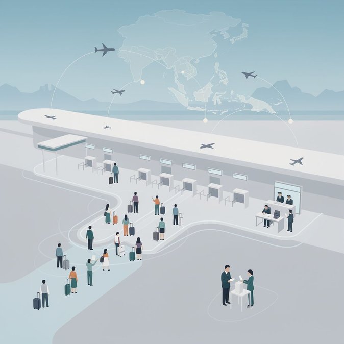 L'aéroport de Kunming Changshui franchit les deux millions de passages frontaliers grâce à l'essor du trafic stimulé par les politiques de visa sans formalités
