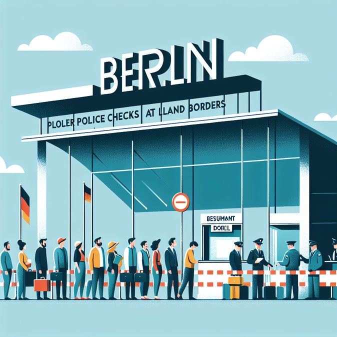 Germany Extends Internal Border Controls Until 15 September 2026