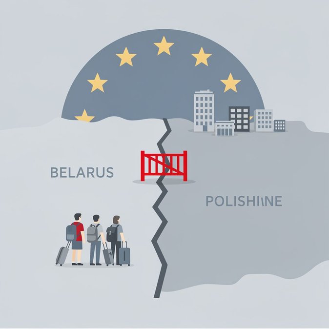 Warsaw Extends 60-Day Ban on Filing Asylum Applications at Belarus Border