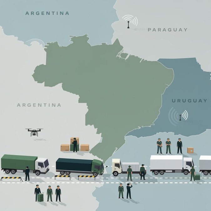 Operación Ágata Arco Sur-Sudeste Intensifica Patrullajes Militares en las Fronteras del Sur