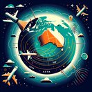 Fuerte tormenta solar activa la vigilancia en aviación y GPS en toda Australia