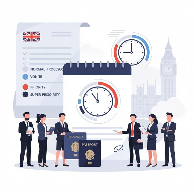 UKVI publica nueva tabla de tiempos de procesamiento de visas antes del pico de movimientos otoñales