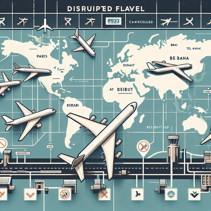 Air France Suspends Flights to Tel Aviv, Beirut, Dubai & Riyadh as Middle-East Conflict Escalates