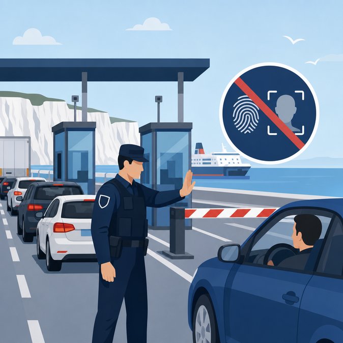 French Police Suspend New EES Biometric Checks at Dover After Hours-Long Queues