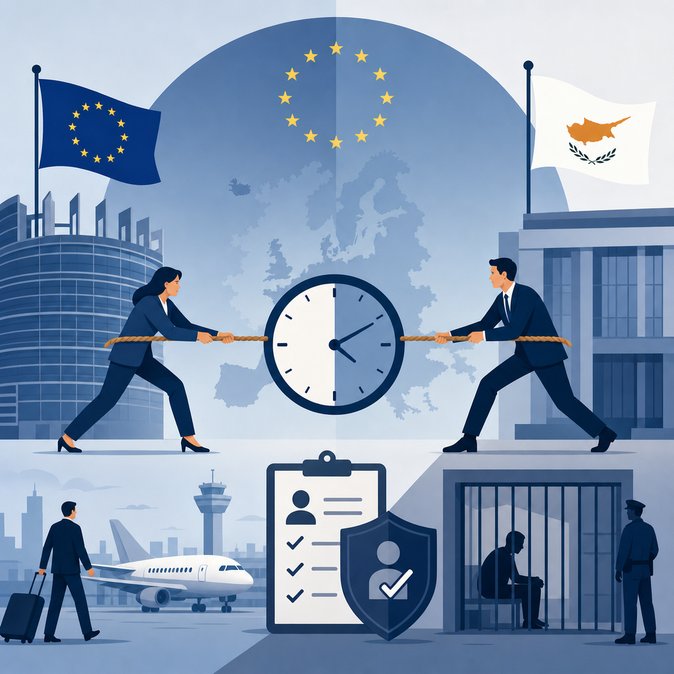 EU Return-Regulation talks led by Cyprus hit impasse over implementation timetable