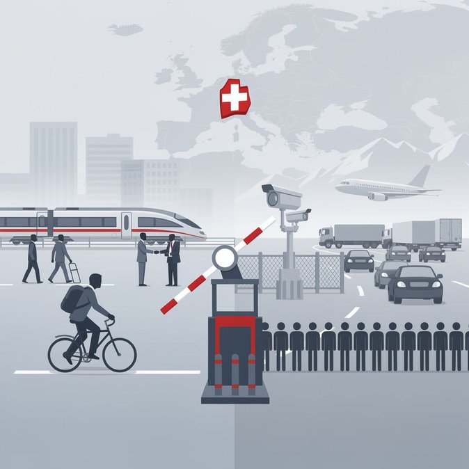 Swiss Federal Council Rejects ‘Stop Asylum Abuse’ Border-Control Initiative