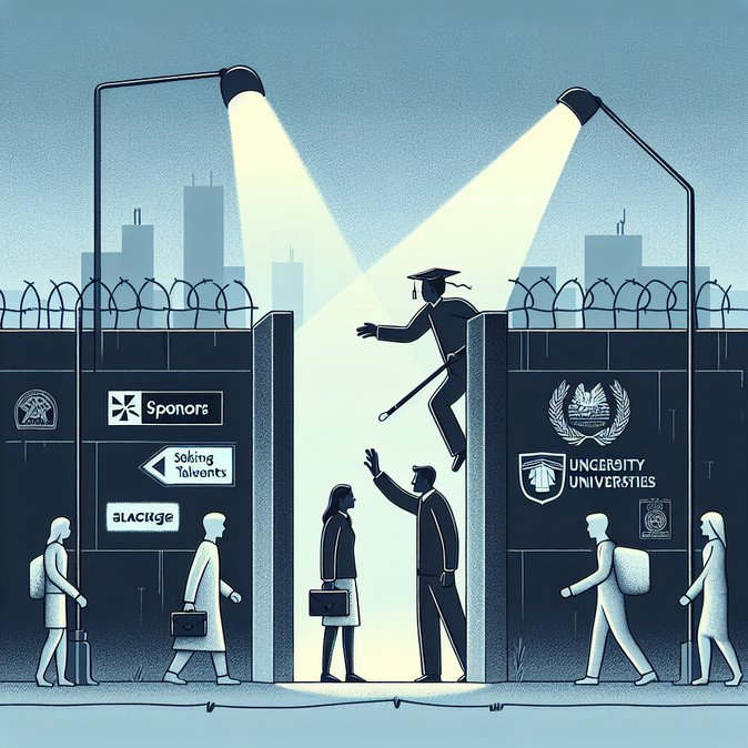 Entra en vigor la ‘freno a visas’ del Reino Unido, bloqueando nuevas visas para estudiantes y ciertos trabajadores cualificados