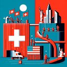 Survey: Swiss firms accelerate overseas moves to blunt U.S. tariff impact