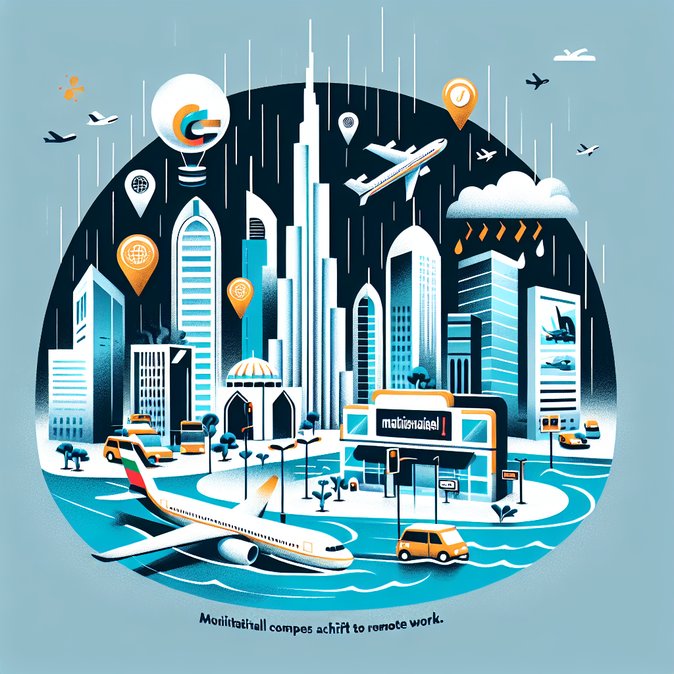 UAE battered by rare torrential rains; airports, roads and visa processing face major disruption