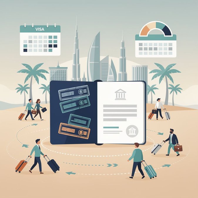 Dubai Clarifies 5-Year Multiple-Entry Tourist Visa: Bank-Balance Proof Doubled, 180-Day Cap Reaffirmed