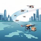 Las autoridades de Hong Kong y China continental planean pruebas de logística con drones a baja altitud transfronterizos