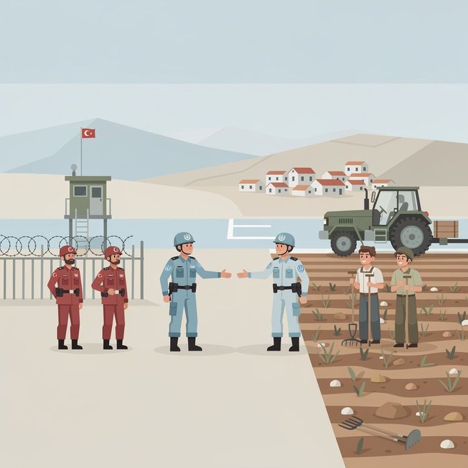 Fresh incident in Deryneia buffer zone raises fears of checkpoint delays