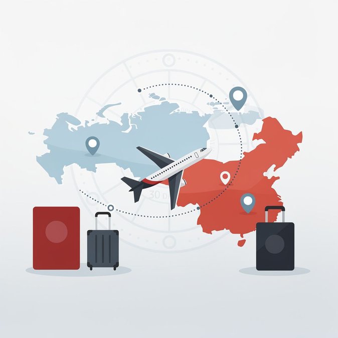 La Chine confirme l'entrée sans visa pour les détenteurs de passeports ordinaires russes jusqu'en septembre 2026