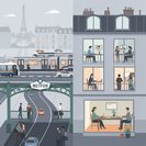 Paris public-transport strike enters second week, snarling commuter mobility