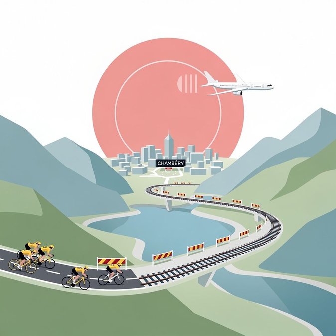Tour de France creates temporary no-fly zone over Chambéry on 22 July
