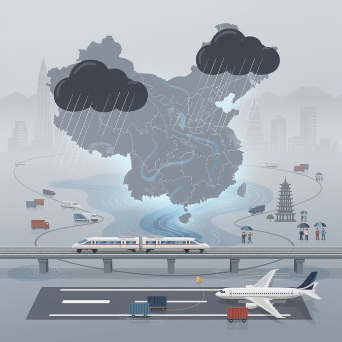 China issues Level-IV flood emergency for Sichuan, warns of travel disruptions