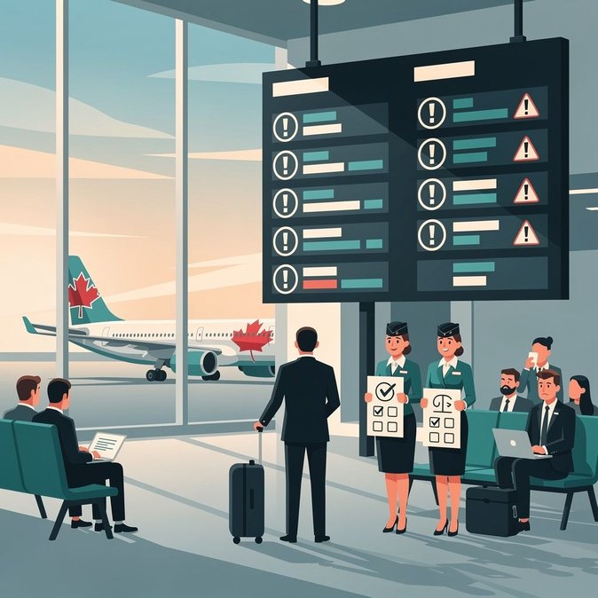 Les agents de bord de WestJet lancent un vote de grève, augmentant le risque de perturbations en août