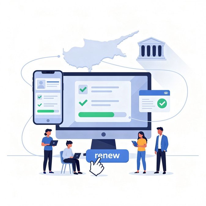 Cyprus launches fully-online renewal portal for third-country residence permits
