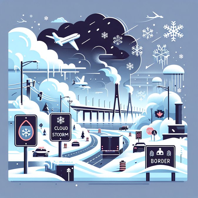 ‘Winter Storm Iona’ snarls travel and closes highways across Ontario and Québec