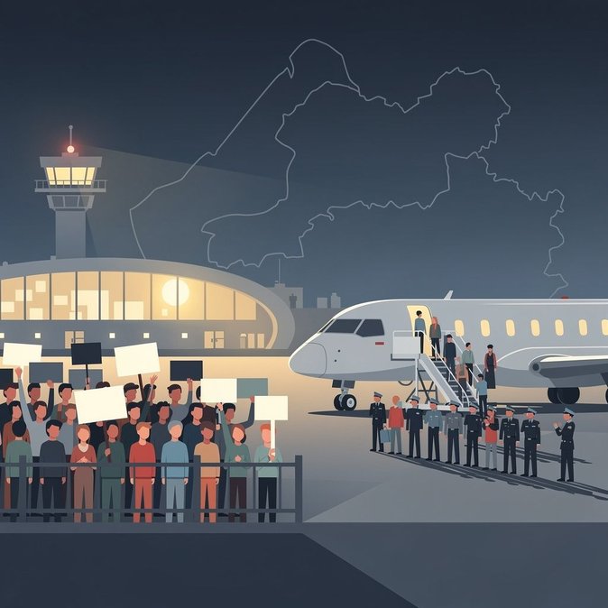 Deportation Flight to Afghanistan Leaves Leipzig/Halle; Civil Society Rallies in Protest