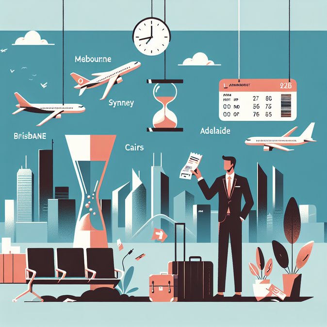 Peak-season flight chaos: 31 cancellations and more than 700 delays snarl Australia’s five busiest airports