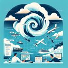 Cyclone Fina forces flight cancellations and port closures across the Northern Territory