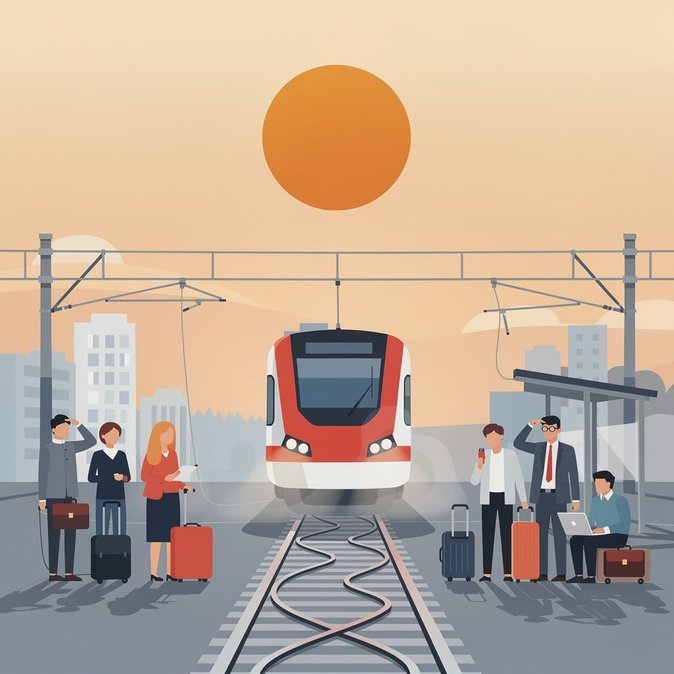 Rail Heatwave Disruptions: 21 PKP Intercity Trains Cancelled Amid Infrastructure Failures