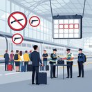 La police fédérale interdit les armes dans onze grands centres ferroviaires pour le week-end de vacances