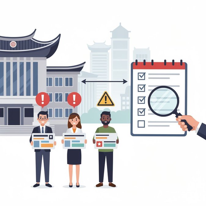 Suzhou Police Void Certain Foreign Residence Permits, Give 10-Day Deadline for Rectification