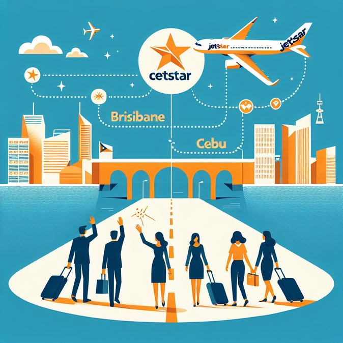 Jetstar Opens Direct Brisbane–Cebu Route, Adding 37,000 Seats a Year