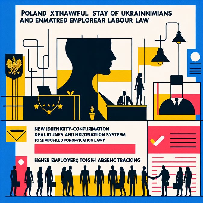 Legal stay of Ukrainians automatically extended to 2027 as Poland phases out special-act measures