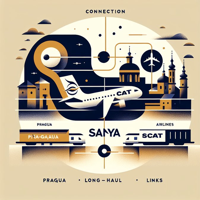 SCAT Airlines to Launch Direct Prague–Sanya Service, Cutting Hours off China Trips