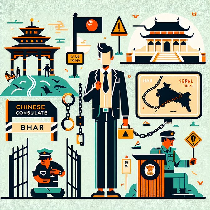 Chinese Consulate Warns Nationals: Do Not Cross Nepal–India Border Without Visa