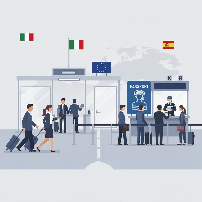 Italy extends Spain-bound border checks to 30 September; Bologna Airport routes Spain arrivals via non-Schengen zone