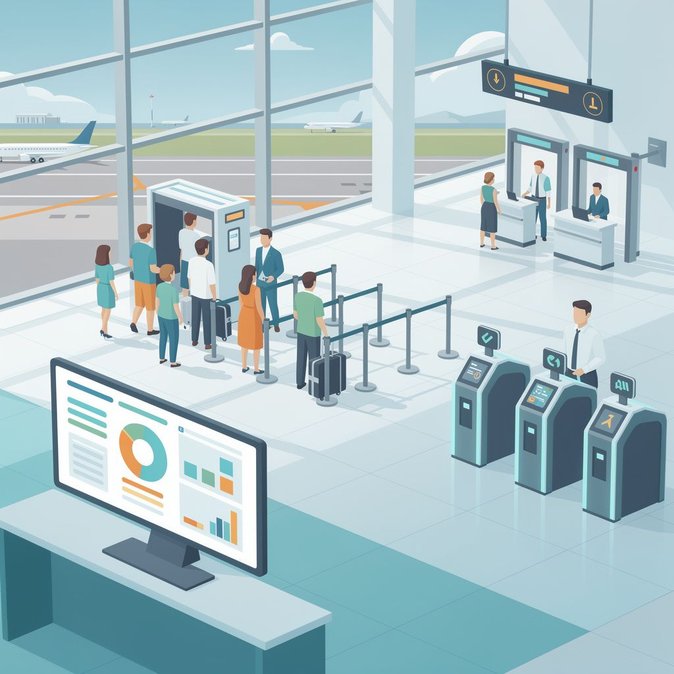 Helsinki Airport queues hold steady at 15 minutes as new live dashboard tracks security, EES biometric and passport control wait times