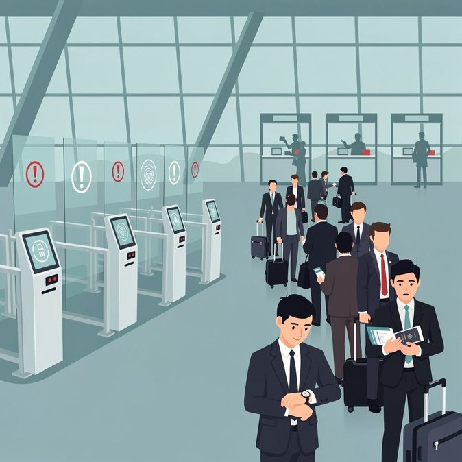 E-Gate Glitches Spur Travellers to Re-Think Passport Management
