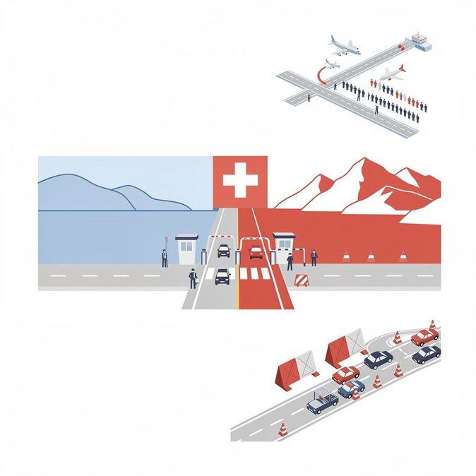 Le sommet du G7 à Évian entraîne des contrôles frontaliers temporaires en Suisse et des perturbations de voyage autour de Genève